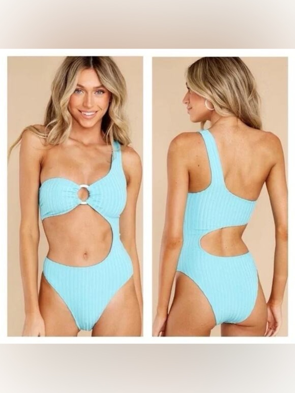 Solid & Striped The Astrid Solid Rib One Piece